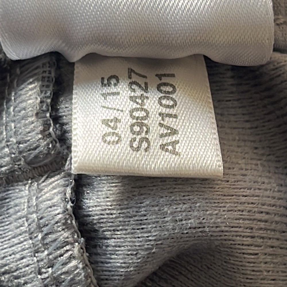 Adidas charcoal gray tricot track pants size L - Picture 6 of 6